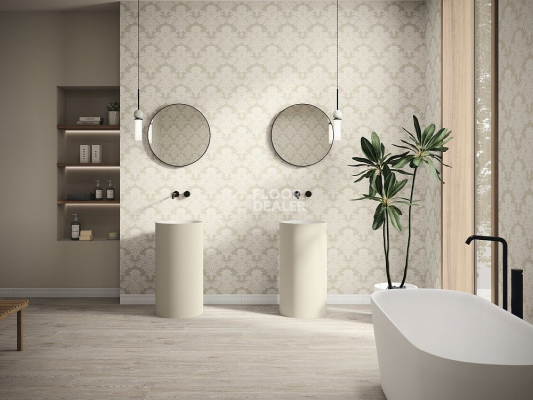 Керамогранит Bellagio 60X120 (Dec) Leceno Avorio Rect фото 4 | FLOORDEALER